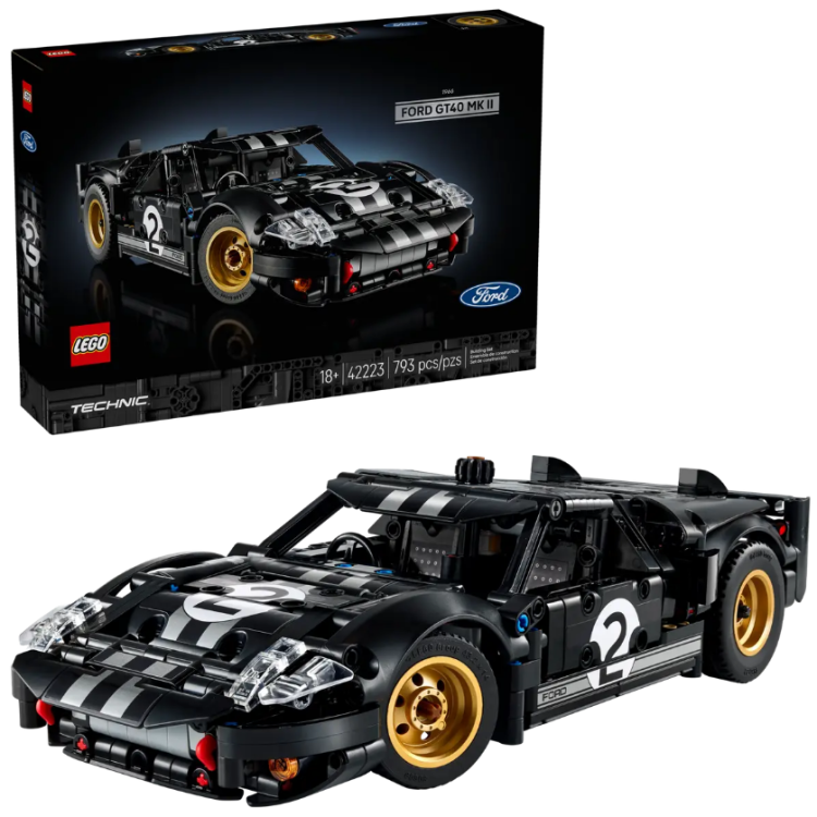 LEGO Technic – Pretekárske auto 1966 Ford GT40 MKII